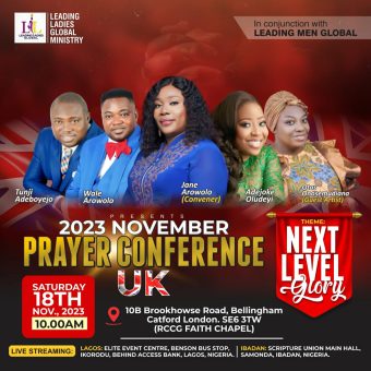 2023 November Prayer Conference -